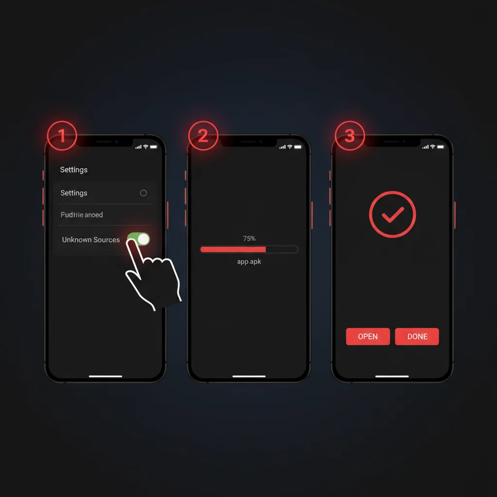 Postup instalace NV Casino APK na Android – 5 kroků